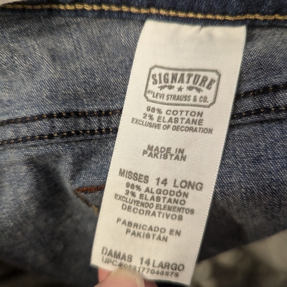 Signature Levi's Strauss & Co At Waist Bootcut - Picture 4 of 9
